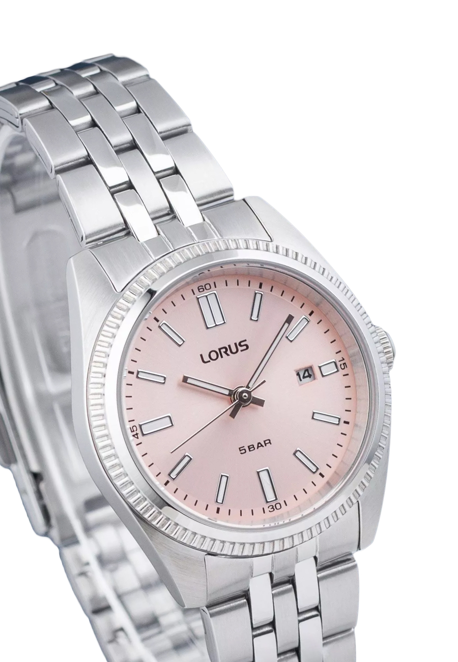 Lorus Classic Mujer Plata rosa