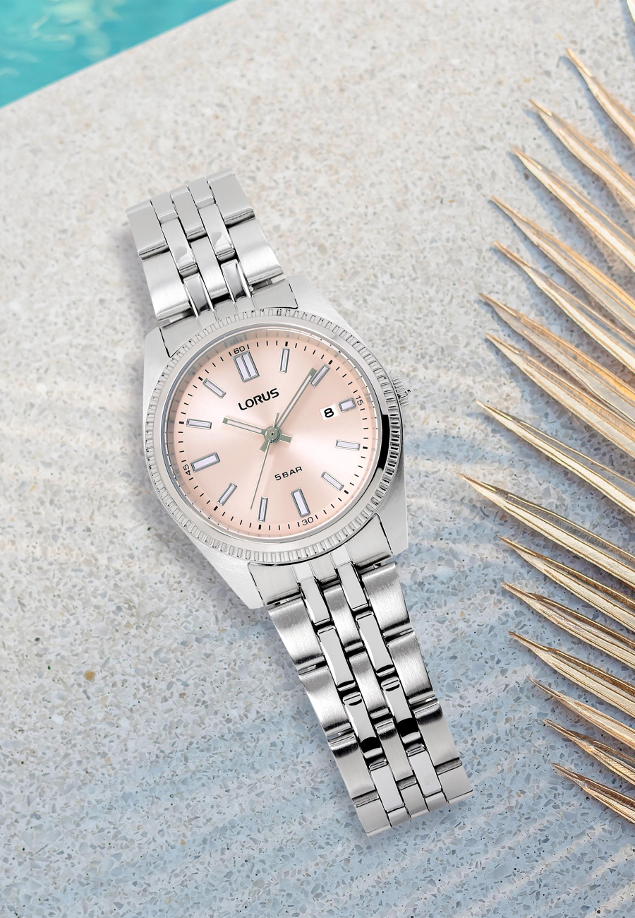 Lorus Classic Mujer Plata rosa