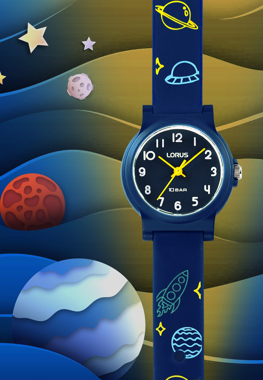 Lorus Kids Spaceship Blue