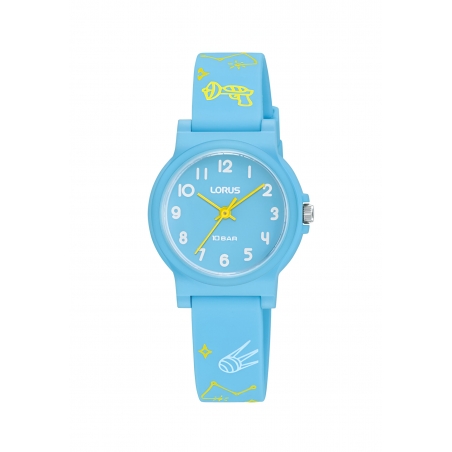 Lorus Kids Spaceship Stars Light Blue