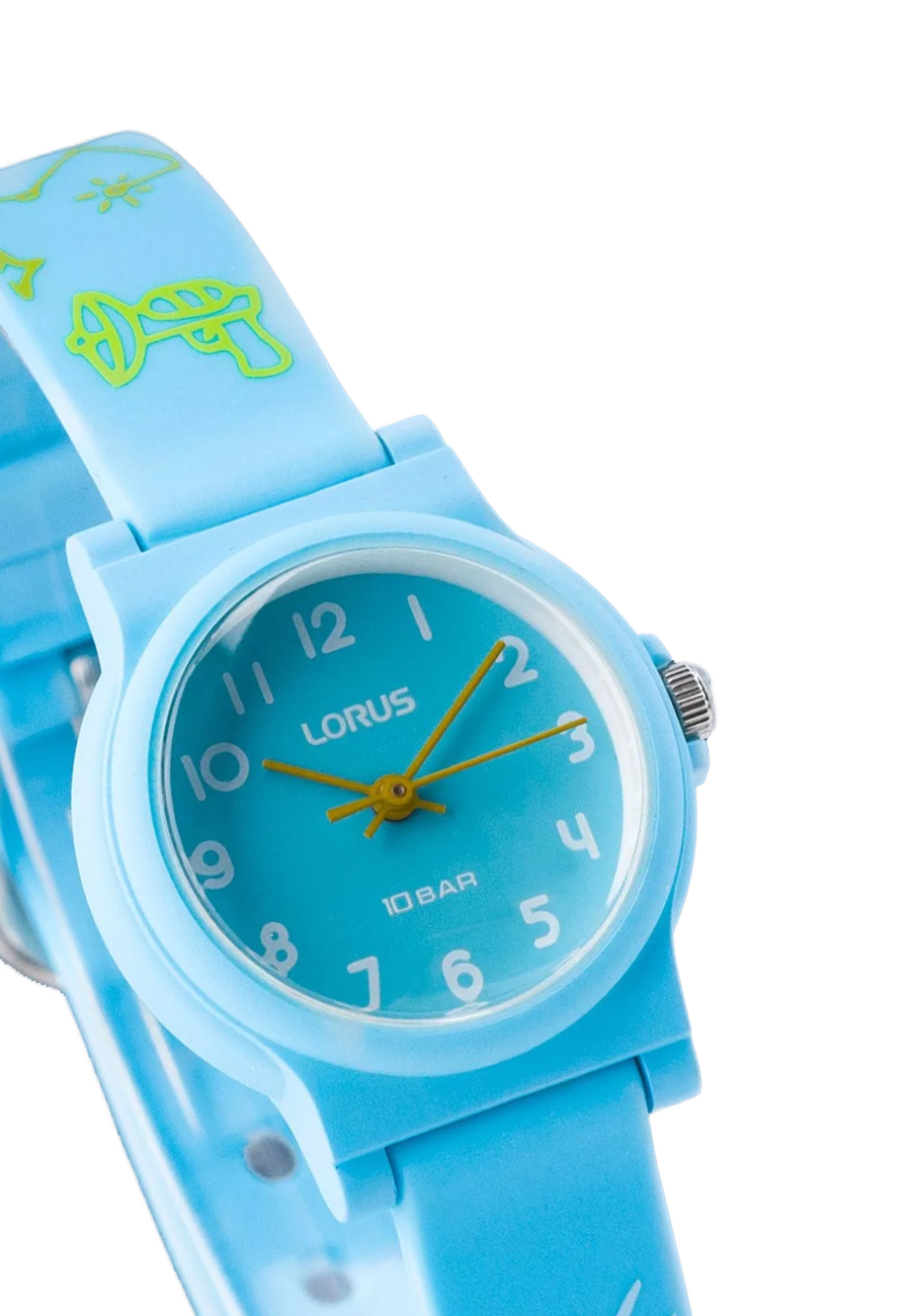 Lorus Kids Spaceship Stars Light Blue