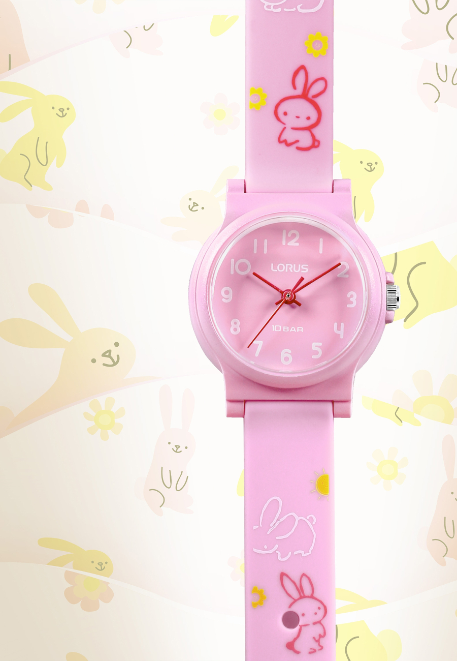 Lorus Kids Conejito Rabbit Rosa