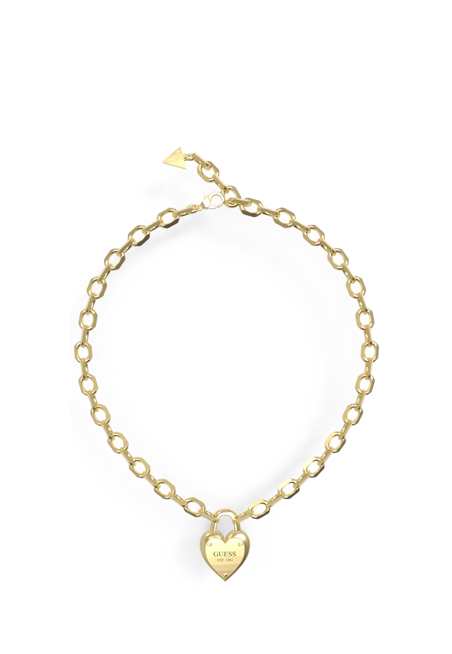 GUESS Collar All You Need is Love Oro