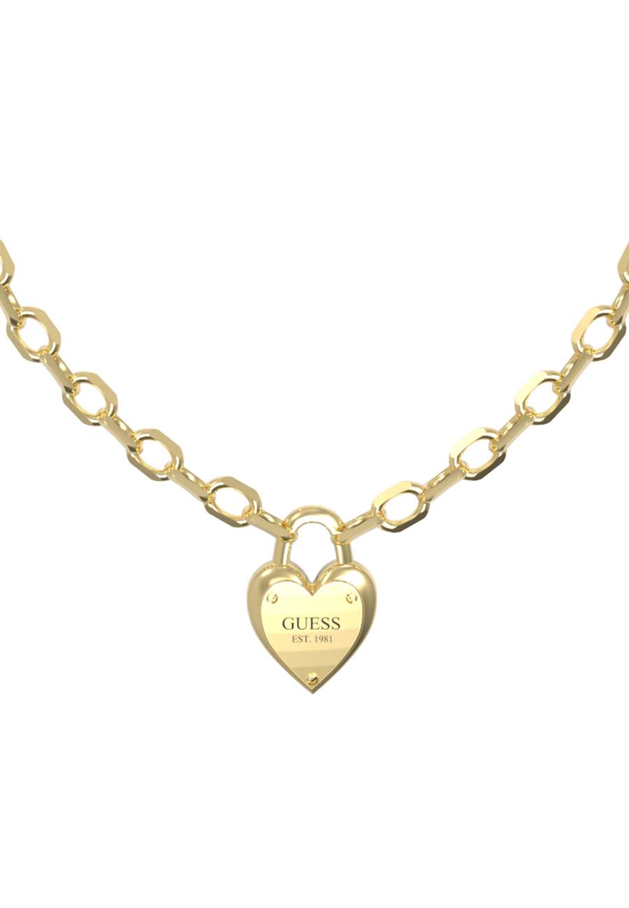 GUESS Collar All You Need is Love Oro