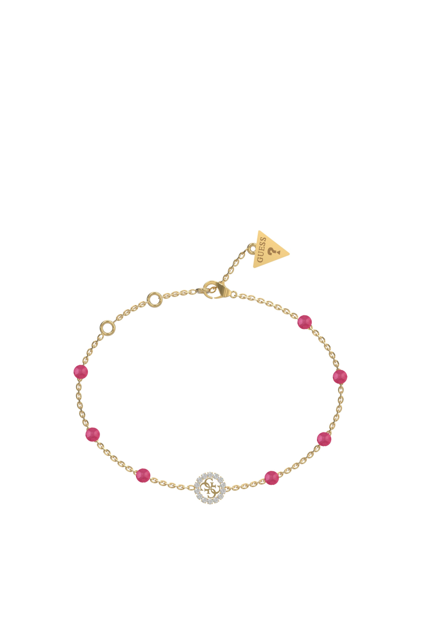 GUESS Bracelet Natural Stones Pink