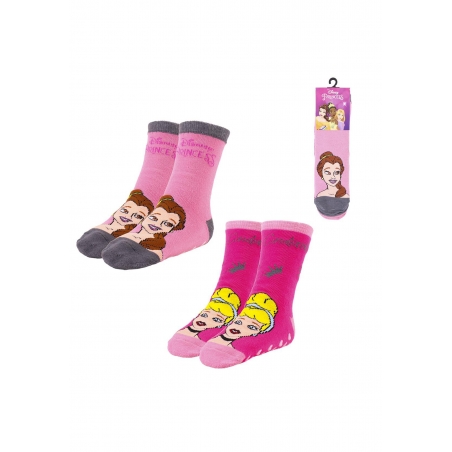 Anti-Rutsch-Socken 2 Stück Prinzessin