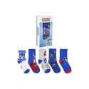 Socken Pack 5 Stück Sonic
