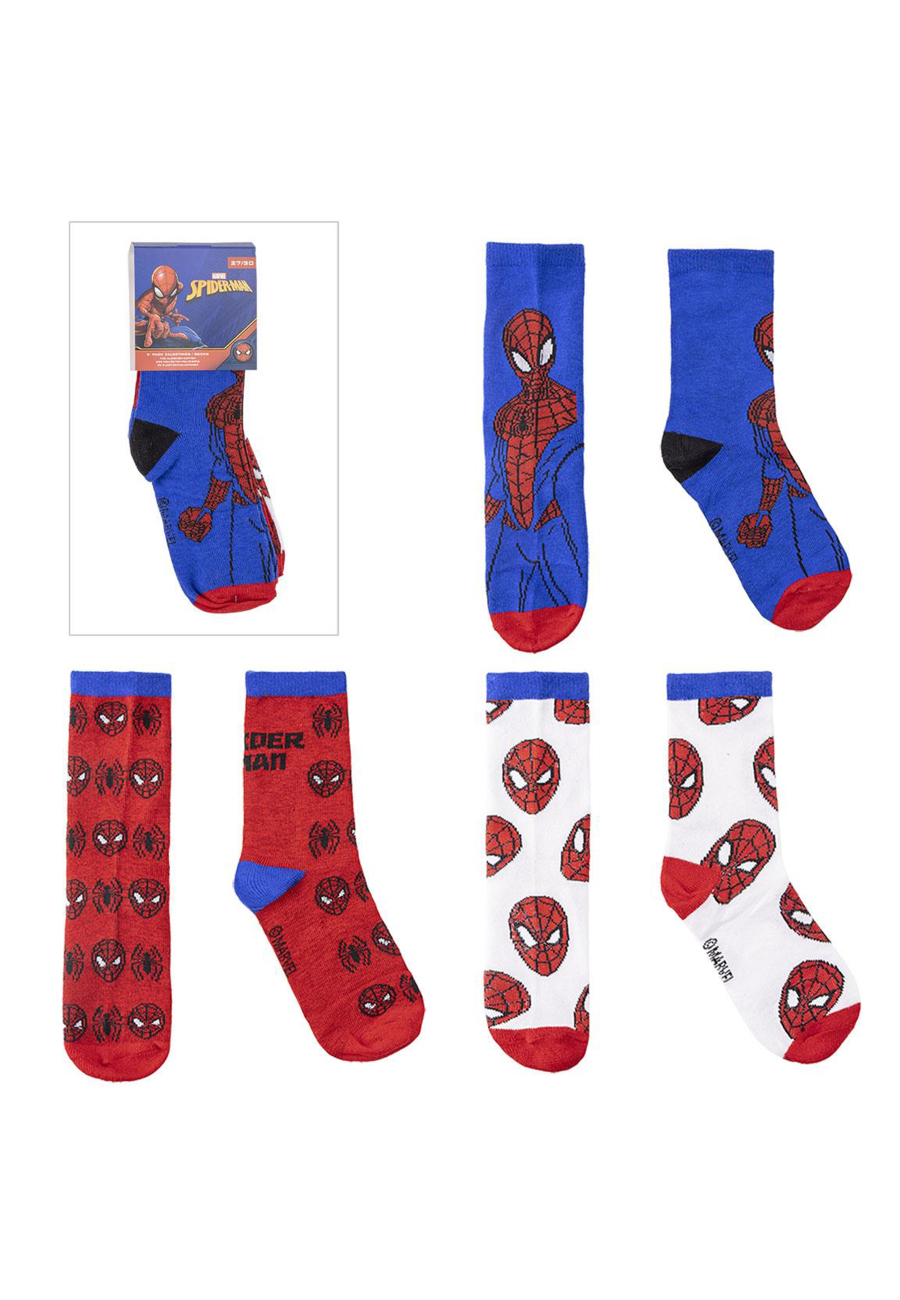 Socken Pack 3 Stück Spiderman