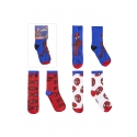 Socken Pack 3 Stück Spiderman