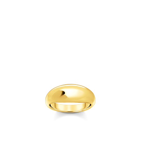 Anillo Classic chapado en oro