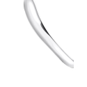Bangle Organic Shape Silver