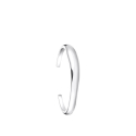 Bangle Organic Shape Silver