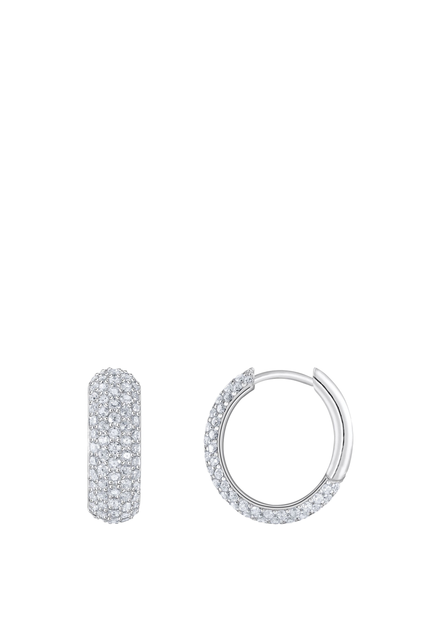 Creolen Weißer Zirkonia Klein Creolen Weißer Zirkonia Klein