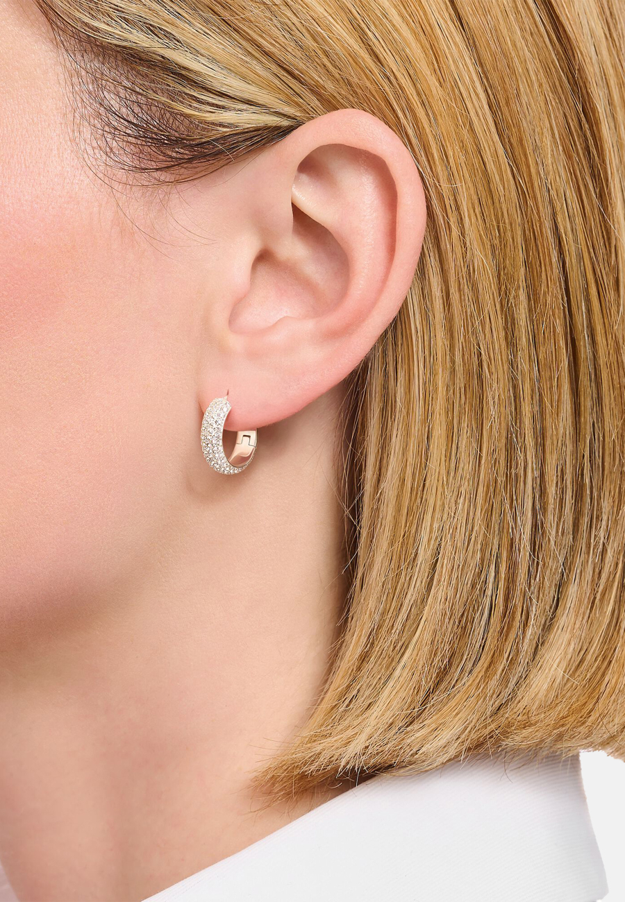 Créoles Zirconia blanc petites Créoles Zirconia blanc petites
