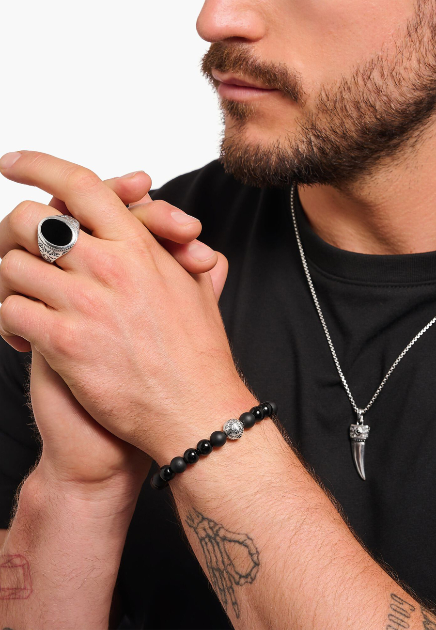 Armband Obsidian Schwarz Armband Obsidian Schwarz