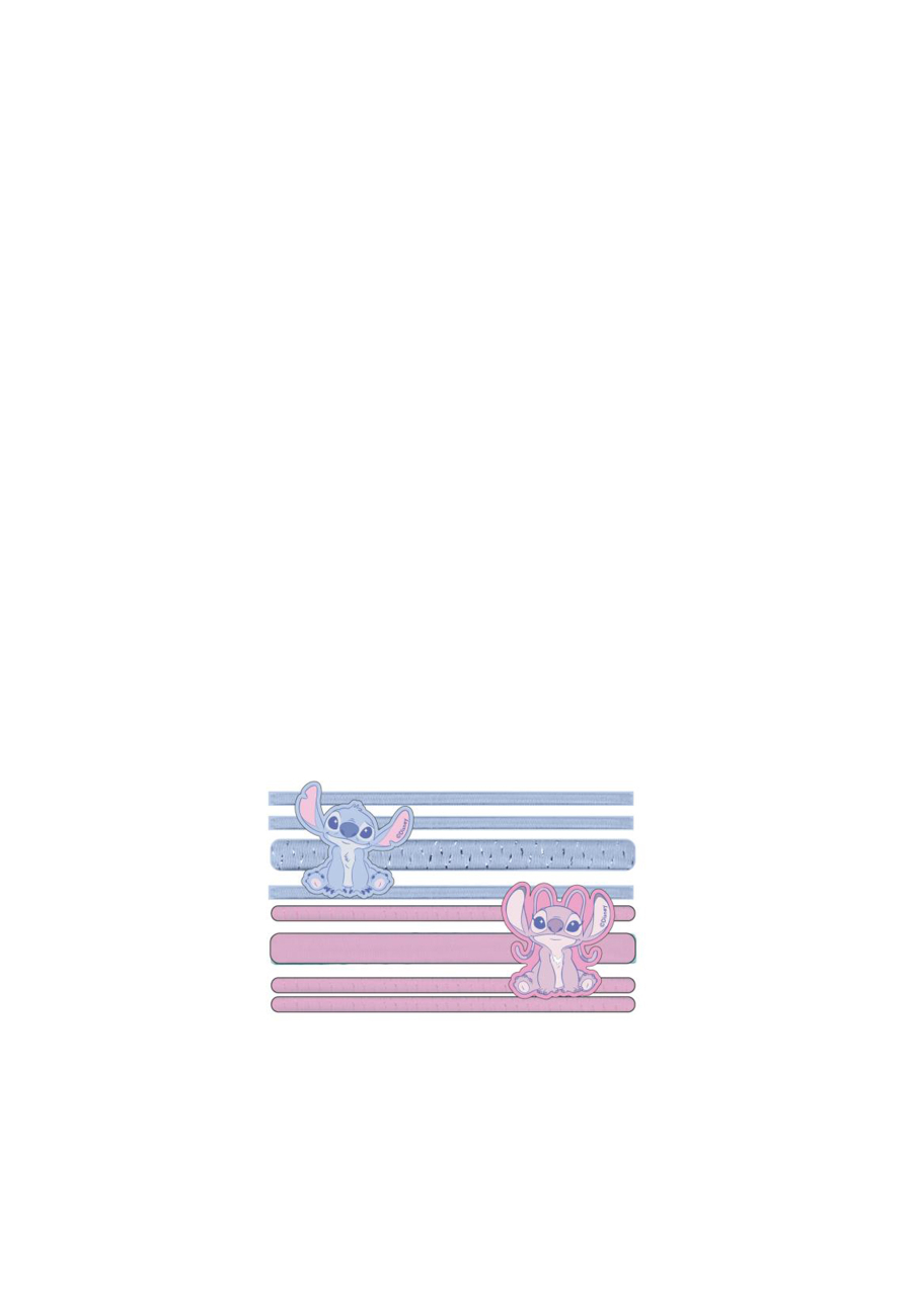 Kinder-Haar-Accessoires Elastische Bänder 8 Stück Stitch