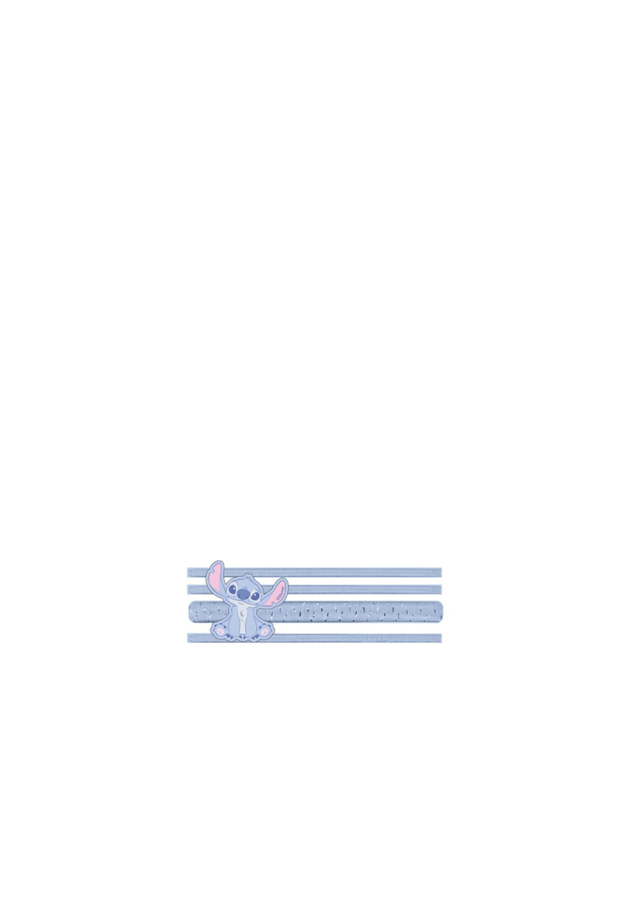 Accessoires de cheveux pour enfants Attaches élastiques 8 pièces Stitch