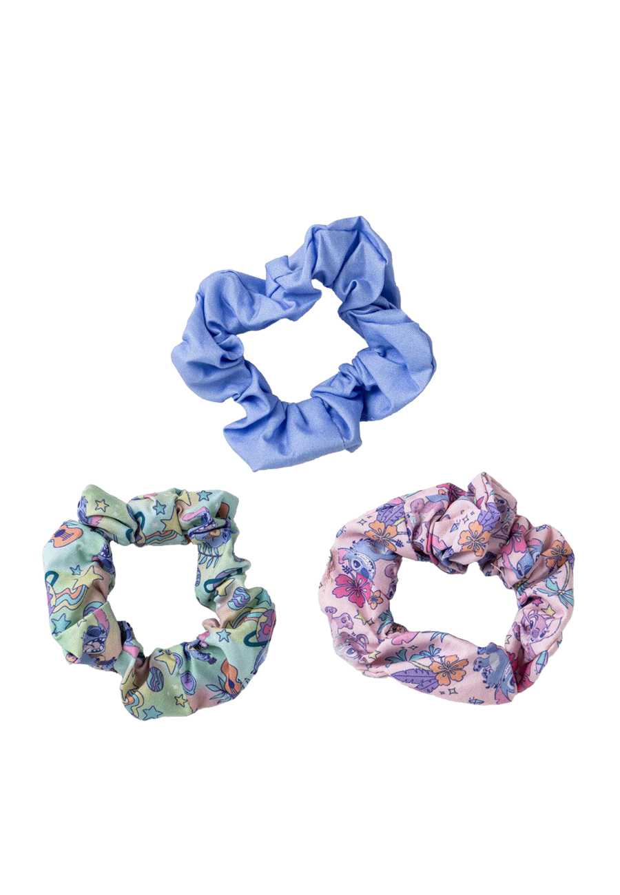 Kids Hair Accessories Scrunchies 3 Pieces Stitch