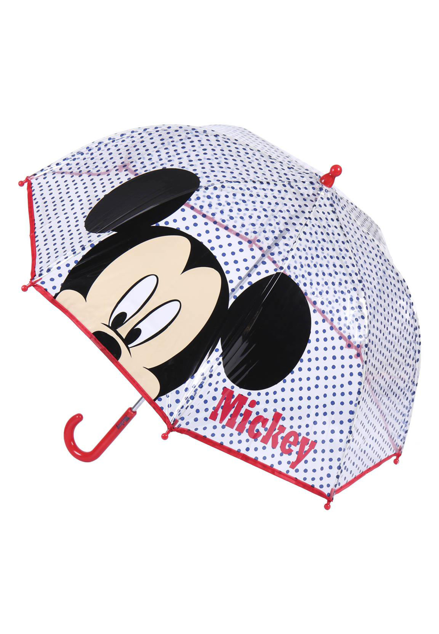 Paraguas Poe Manual Burbuja Mickey