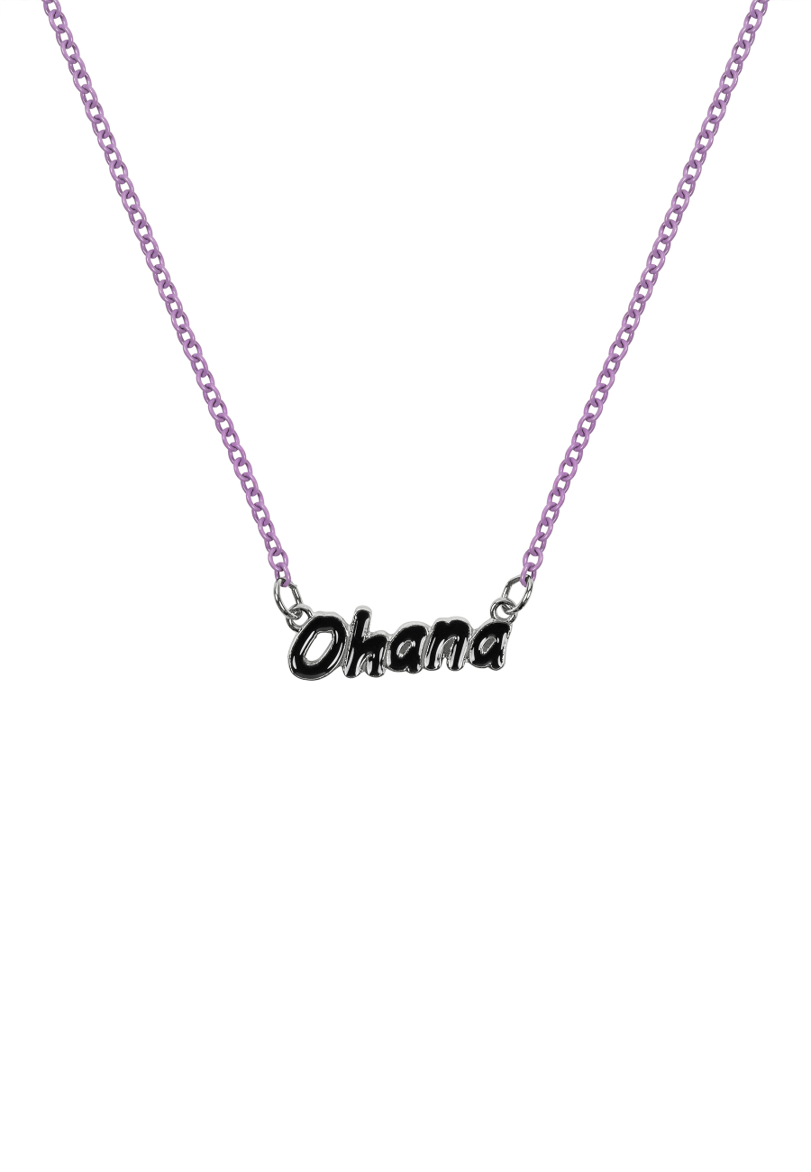 Collar Disney Lilo & Stitch Ohana Stitch Doble Capa Collar Disney Lilo & Stitch Ohana Stitch Doble Capa