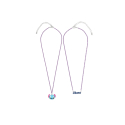 Ketting Disney Lilo & Stitch Ohana Stitch Dubbel Gelaagd Ketting Disney Lilo & Stitch Ohana Stitch Dubbel Gelaagd