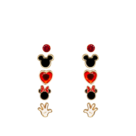 Oorbellen Disney Mickey & Minnie Mouse Set 5-Delig
