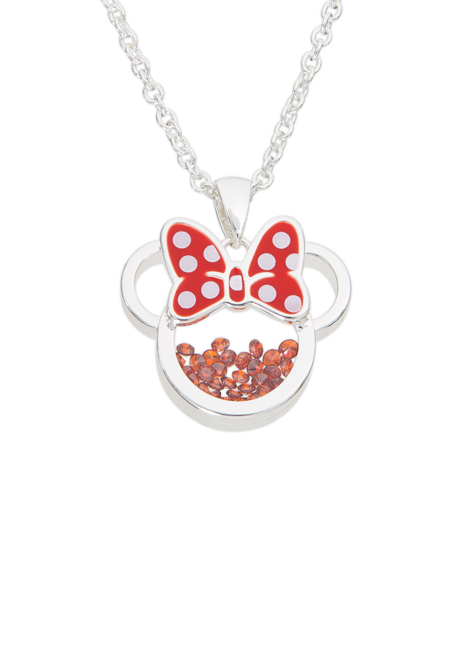 Halsketting Minnie Mouse Geboortesteen