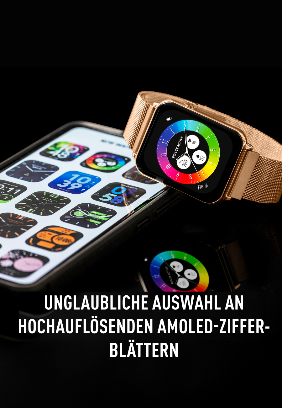 Reflex Active Smart Watch Series 30 Mesh Strap