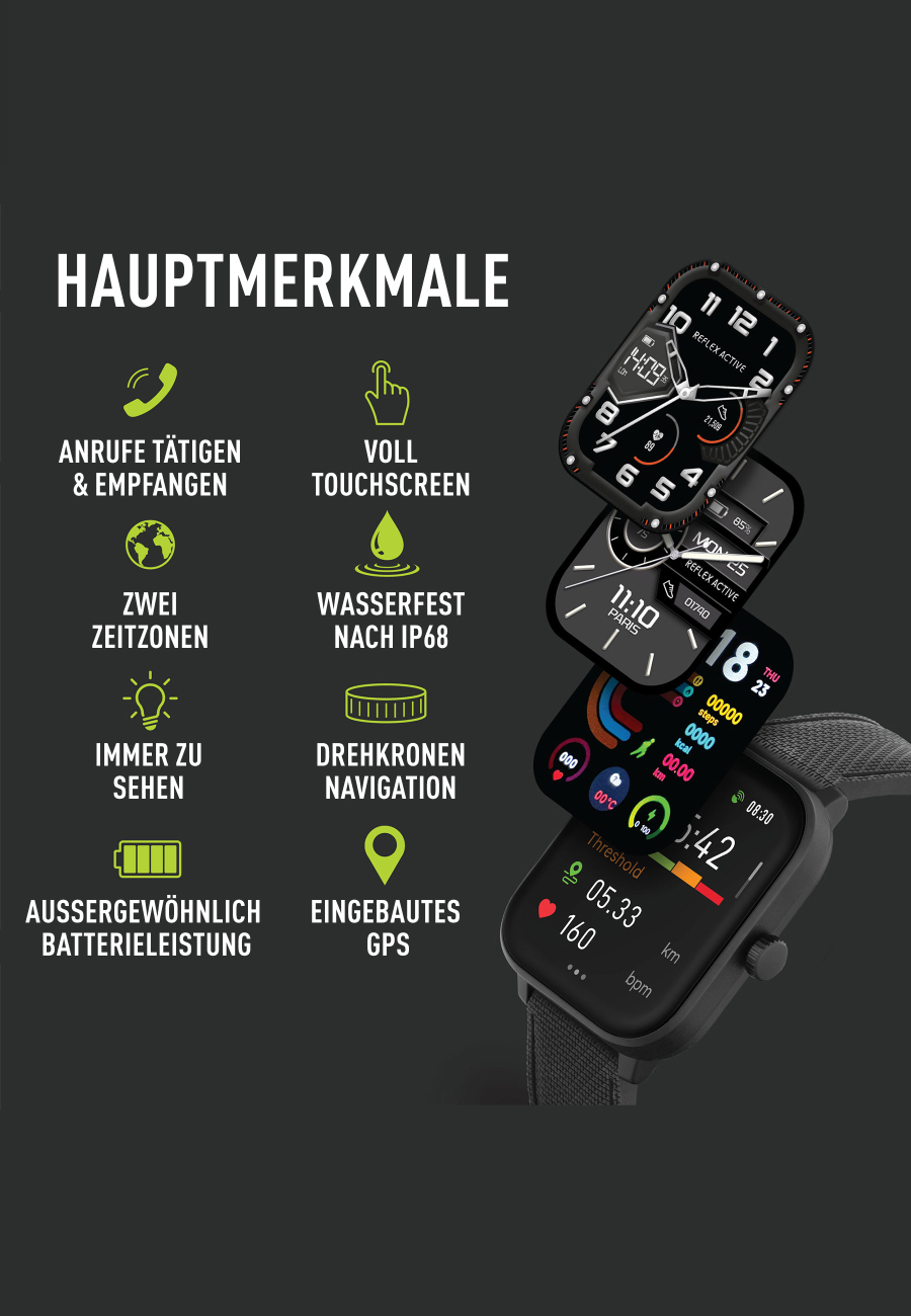 Reflex Active Smart Watch Series 44 Reflex Active Smart Watch Series 44