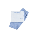 Klassisches langärmeliges Pyjama-Set aus Baumwolle Klassisches langärmeliges Pyjama-Set aus Baumwolle