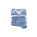 Baumwollspitzen Pyjama-Set Top & Shorts Baumwollspitzen Pyjama-Set Top & Shorts