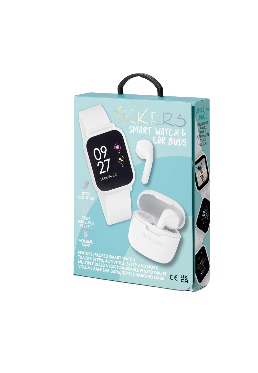 Tikkers Series 10 Smart Watch and Earbud Set Tikkers Series 10 Smart Watch and Earbud Set