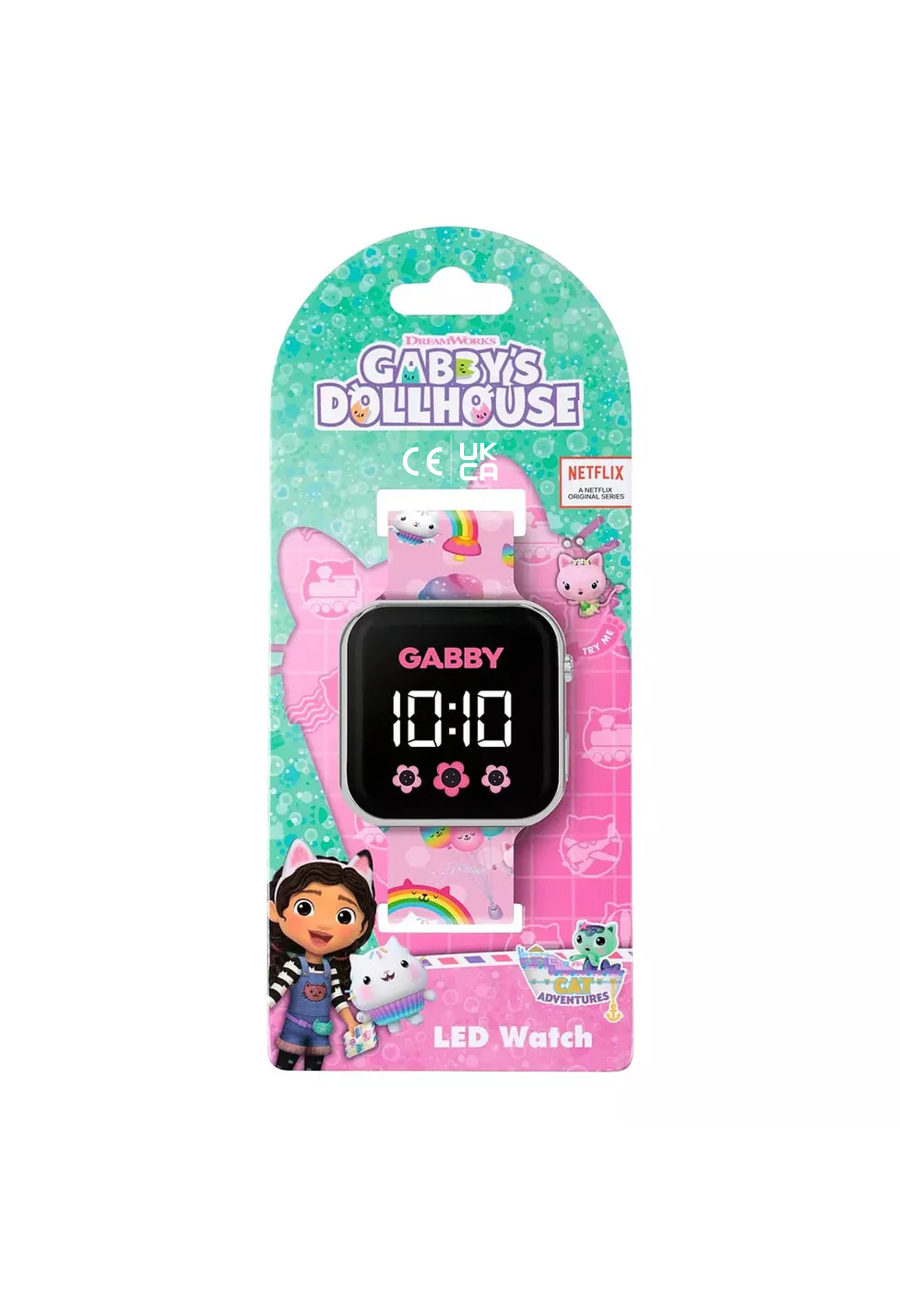 Disney Gabby`s Dollhouse LED Watch