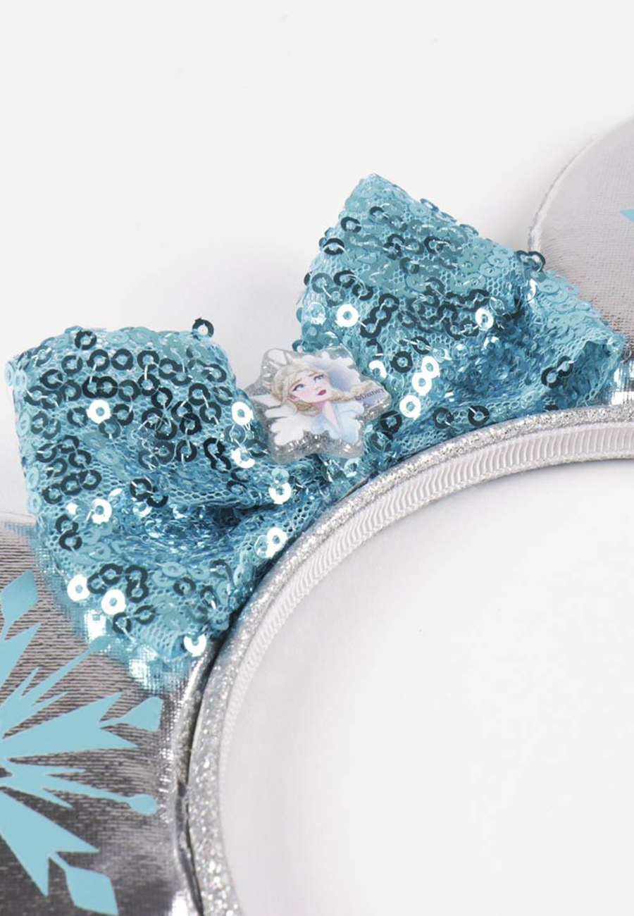 Disney Frozen Fantasia Ears Headband – Sparkly Blue Sequin Bow for Kids & Adults Disney Frozen Fantasia Ears Headband – Sparkly Blue Sequin Bow for Kids & Adults