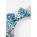 Disney Frozen Fantasia Ears Headband – Sparkly Blue Sequin Bow for Kids & Adults Disney Frozen Fantasia Ears Headband – Sparkly Blue Sequin Bow for Kids & Adults