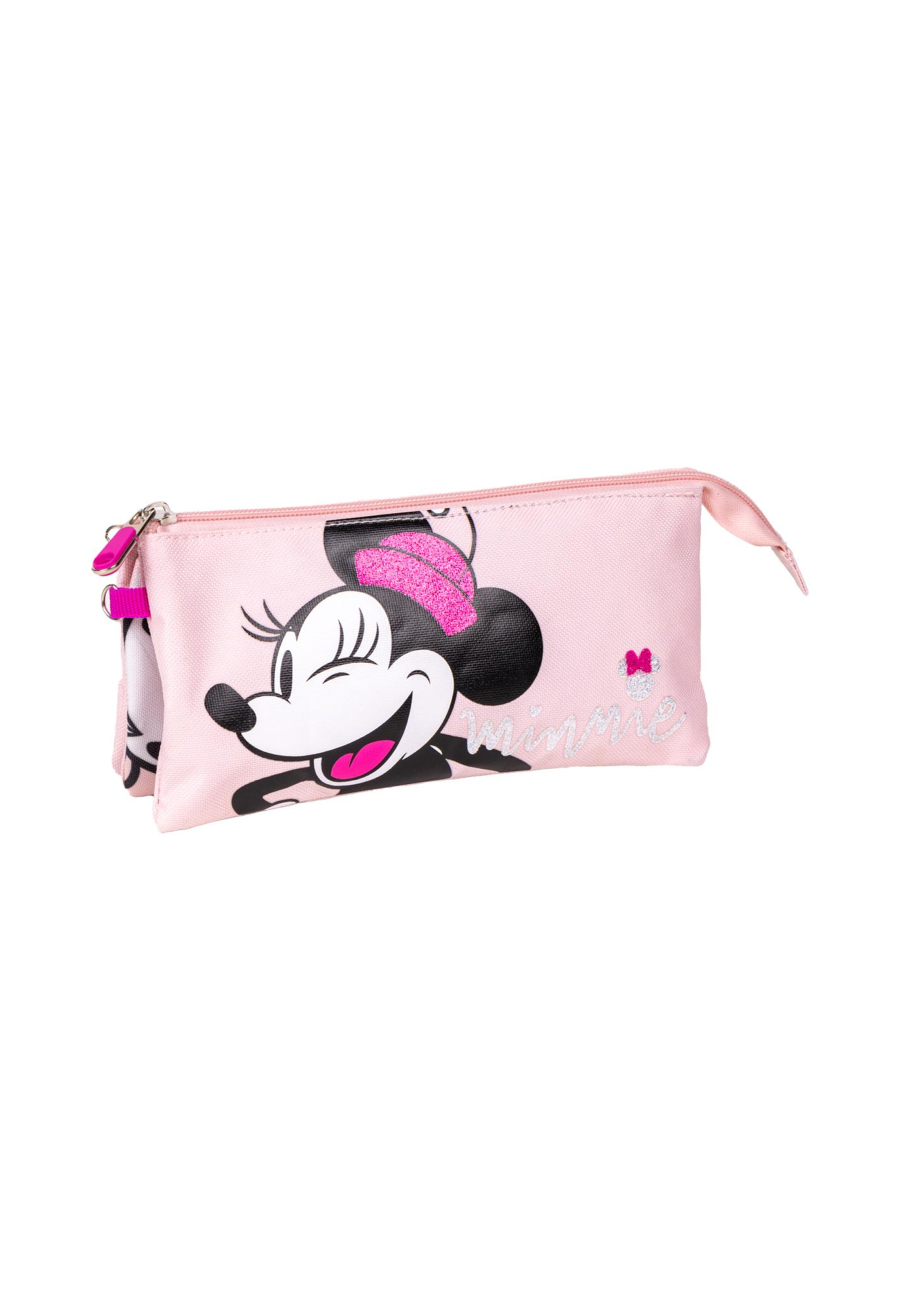 Minnie Mouse Federmäppchen für Mädchen - bezaubernder Schreibwaren Organizer mit mehreren Fächern