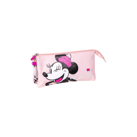 Minnie Mouse Federmäppchen für Mädchen - bezaubernder Schreibwaren Organizer mit mehreren Fächern