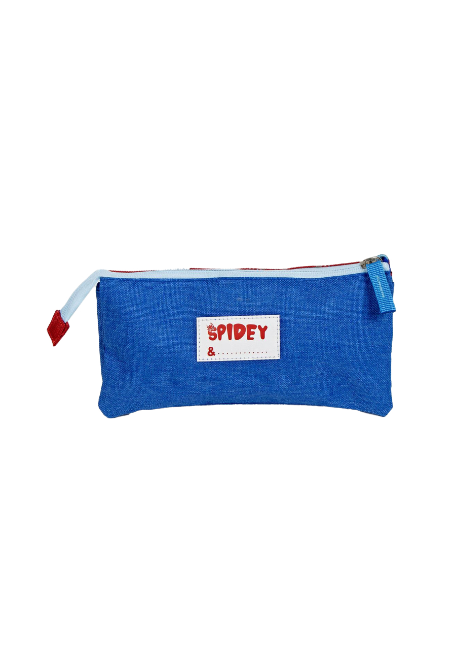 Spidey Pencil Case für Jungen - Superheld Multi-Compartment Stationery Organizer