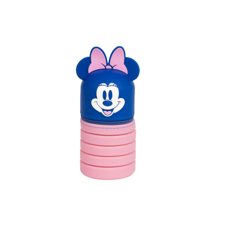 3D Minnie Mouse Federmäppchen - liebenswert, langlebig und geräumig Schreibwaren Organizer für Kinder