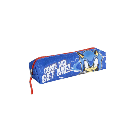 Sonic the Hedgehog Rectangular Pencil Case - leichte und robuste Schreibwaren Organizer für Kinder