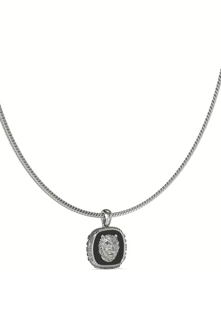 GUESS Mannenketting Leeuwenkoning