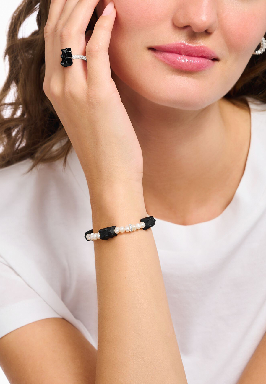 Bracelet HARIBO Pearl & Black Goldbear