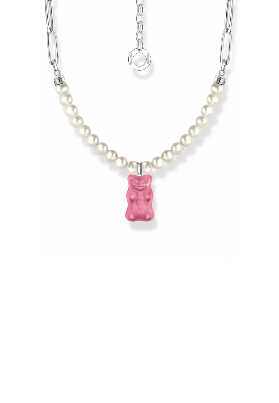 Halskette HARIBO Rosa Goldbär