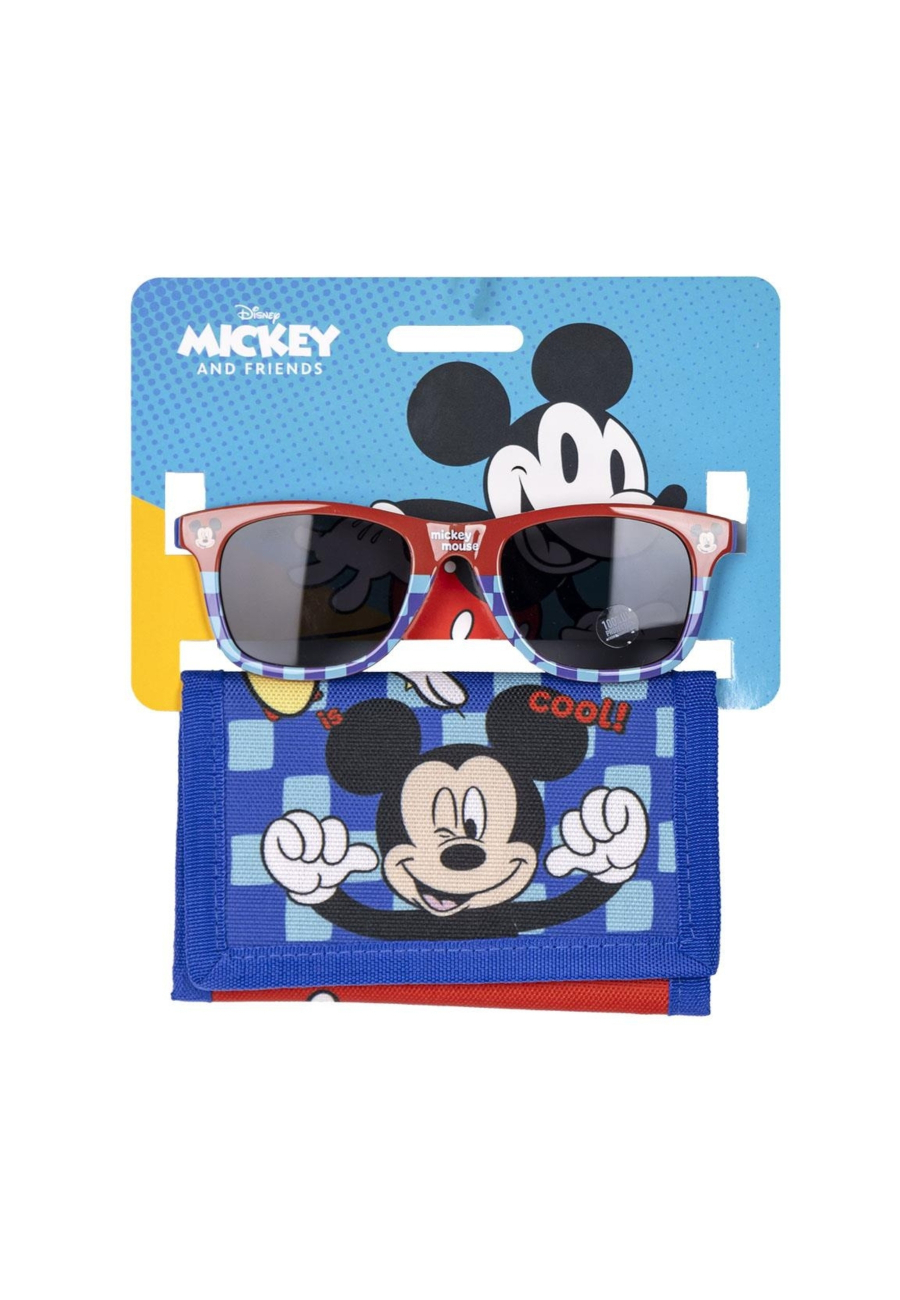Coffret lunettes de soleil et étui Mickey Mouse