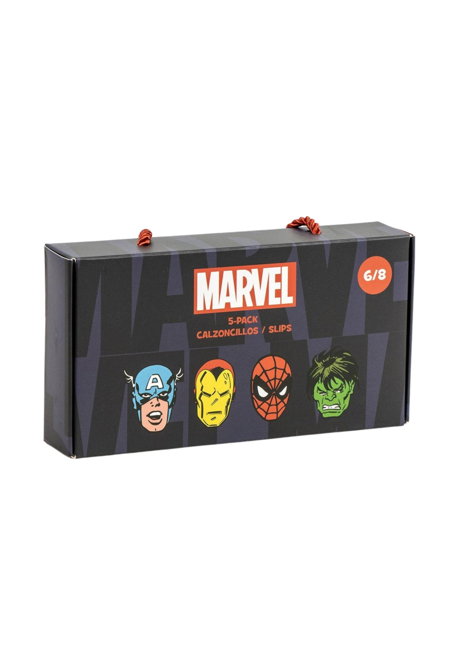Jungen Unterwäsche Set 5 Teile Marvel Jungen Unterwäsche Set 5 Teile Marvel