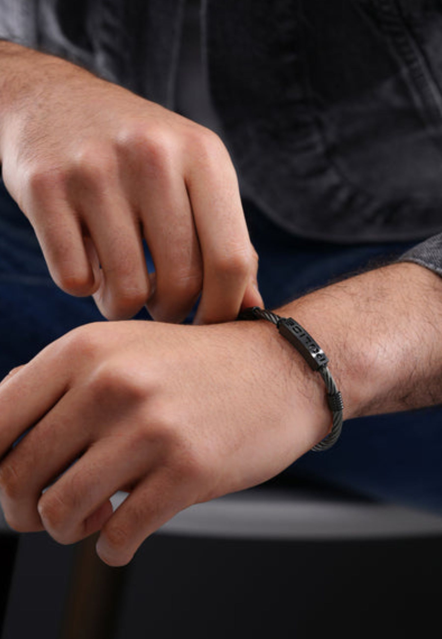 Pulsera Assault De Police Para Hombres