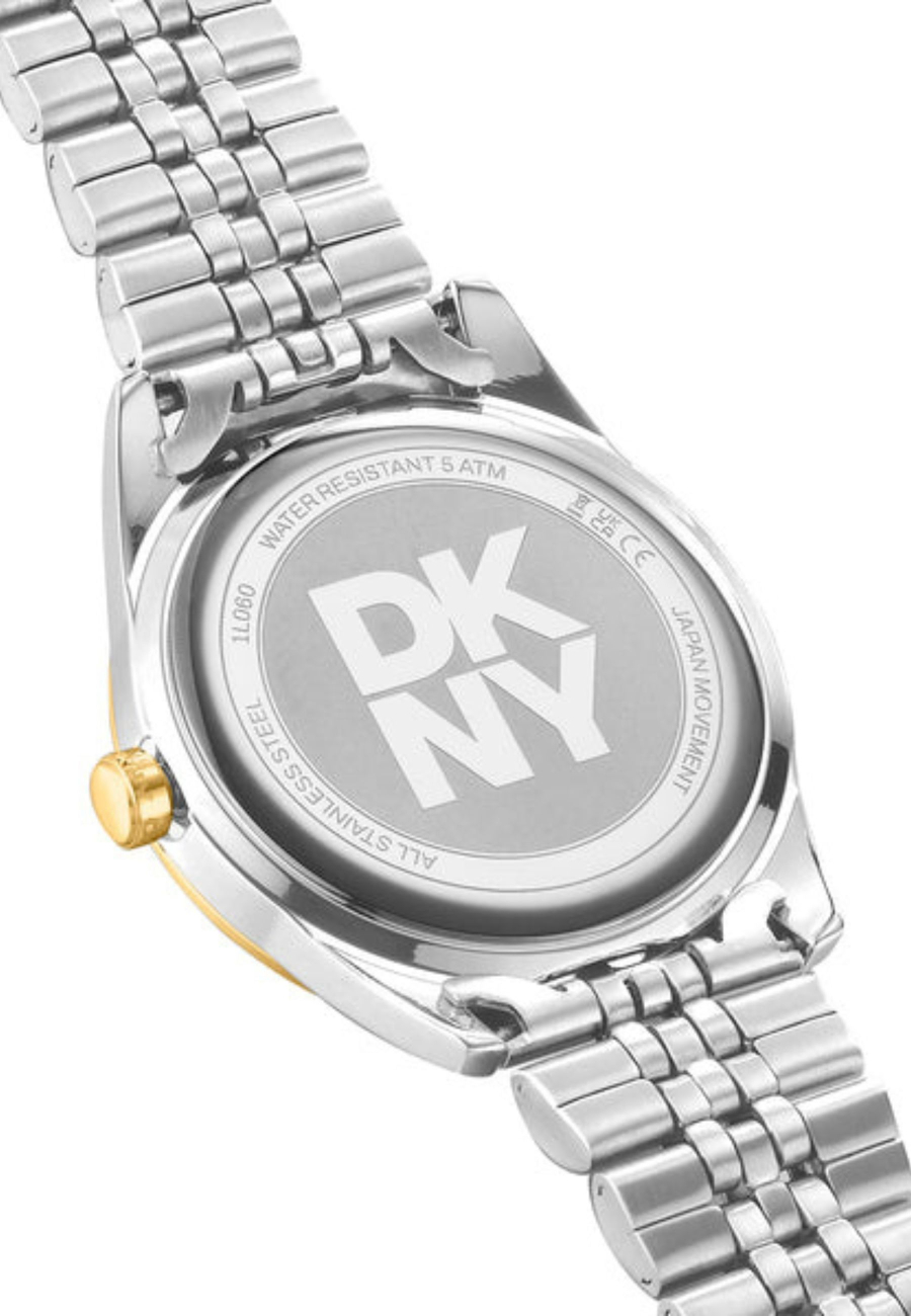 Parsons Logo - Two-tone Silver and Gold Color