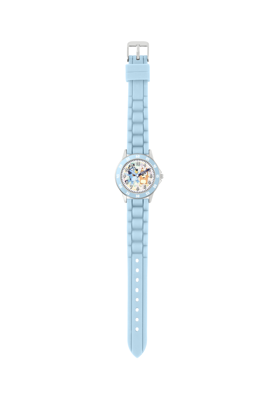 Bluey Blue Leerklok Horloge